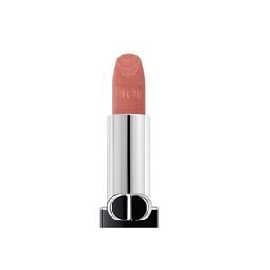 Dior Rouge Dior 100 Nude Look Velvet Lipstick Refillable Case NIB Lux Lipstick
